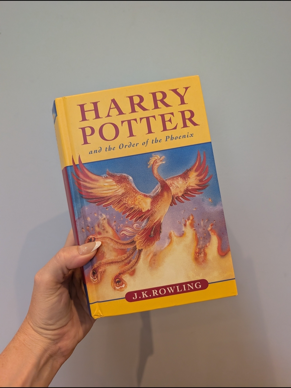 Harry Potter and the Order of the Phoenix by J.K. Rowling - Yellow Cover